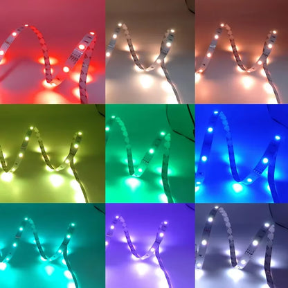 Rgb Led Strip Bluetooth 5050 Usb 5V Led Lights Chain 5M 10M Backlight Tape Ice String Tira Led Wifi Led Wall Room Ribbon Band