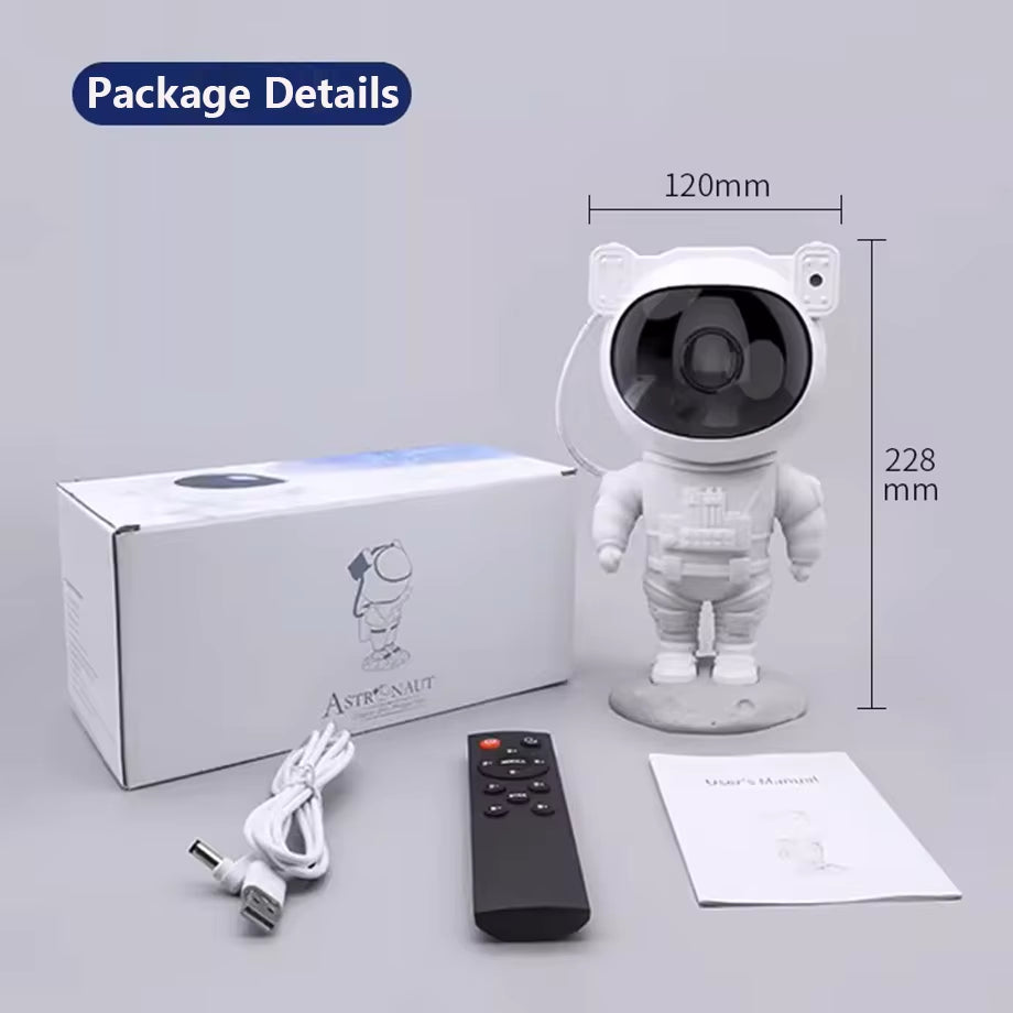 Astronaut Starry Sky Projector Light Kids Gift with Remote Control 360Adjustable Design Nebula Galaxy Projector Lights