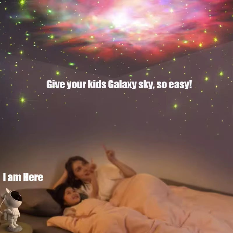 Astronaut Starry Sky Projector Light Kids Gift with Remote Control 360Adjustable Design Nebula Galaxy Projector Lights