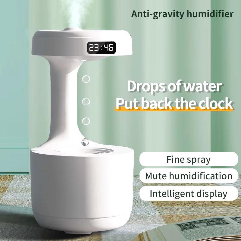 New Anti-Gravity Humidifier Desktop Mute Large Capacity Small Household Air Humidifier Bedroom Air Purification Fog